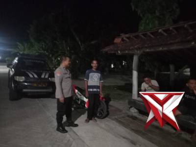 Polsek Sukorejo Laksanakan Patroli Malam Hari