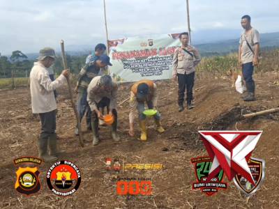 Giat Polsek Semendo
Penanaman jagung di wilayah hukum Polsek Semendo.