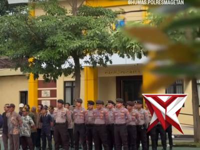 APEL GELAR PASUKAN SABUK KAMTIBMAS 2026 ?????

Sinergi tanpa batas! Polres Magetan bersama elemen