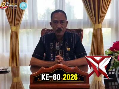 Ketua DPRD Kab. Flores Timur mengucapkan Selamat Hari Bhayangkara Ke-80 tahun 2026 - PoliceTube