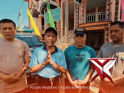Bhakti Religi Polsek Prajekan pada HUT Bhayangkara ke-80