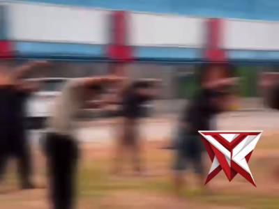 Latihan peningkatan kemampuan bela diri satreskrim