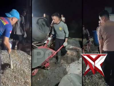 Jembatan Merah Putih Siap Digunakan, Warga Loa Janan, Kutai Kartanegara Sampaikan Terimakasih
