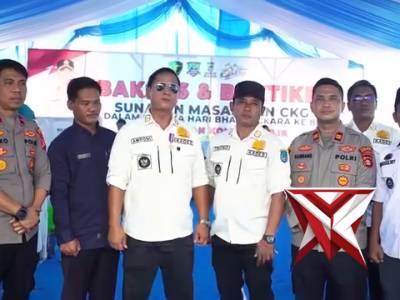 Acara sunat masal dlm rangka hari bhayangkara ke 80