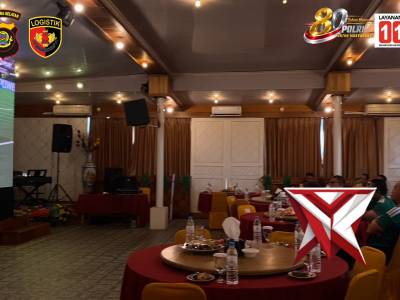 BIRO LOGISTIK POLDA SUMSEL GELAR NOBAR PIALA DUNIA 2026, PERERAT SILATURAHMI DAN PERKUAT SINERGI