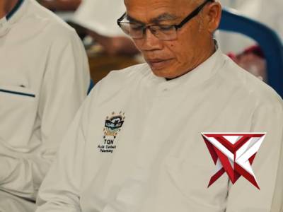 Kapolda Sumsel hadiri Manaqib qubro bersama para ulama,habib,tiga di Pondok pesantren aulia cendikia