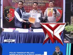 Polisi tangkap pelaku pembunuhan di Sungai Sembilan Kota Dumai, seorang pelaku diamankan