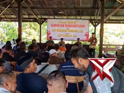 Sambutan bapak camat
