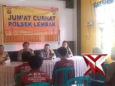 Jumat curhat didesa alai