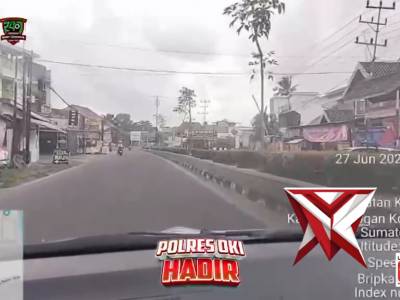 PATROLI PAGI SAT LANTAS POLRES OKI