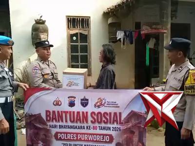 Baksos HUT Bhayangkara Polsek bener