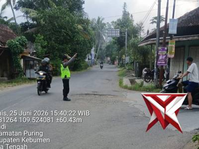 Giat AG Sore Polsek Puring