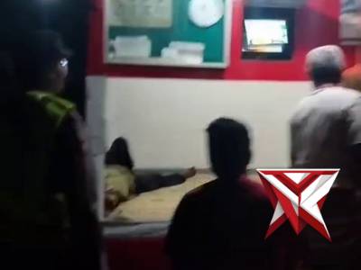 Patroli pembinaan poskamling polsek ngariboyo do desa balegondo