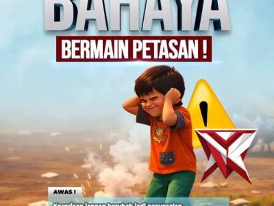 Bahaya bermain petasan