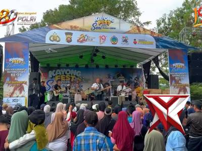 SEMARAK JALAN SEHAT HUT KAYONG UTARA KE-19 & HARI BHAYANCKARA KE-80