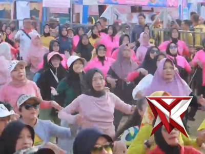 CFD HUT BHAYANGKARA KE 80 POLRES REMBANG