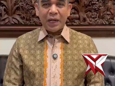 Ketua Majelis Permusyawaratan Rakyat Republik Indonesia (MPR RI), H. Ahmad Muzani, menyampaikan ucap