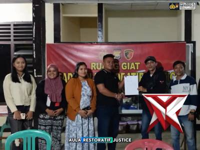 Polresta Bengkulu melalui Polsek Gading Cempaka melaksanakan mediasi masalah keributan antar warga m