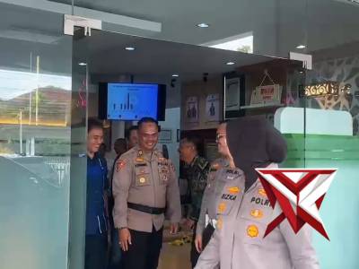 Kunjungan Kapolres Ogan Ilir ke Pengadilan Negeri Kayu Agung
