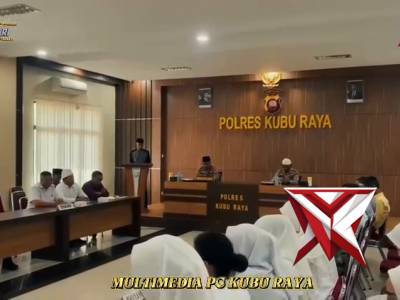 Doa Bersama dalam rangka Hari Ulang Tahun Bhayangkara ke-80