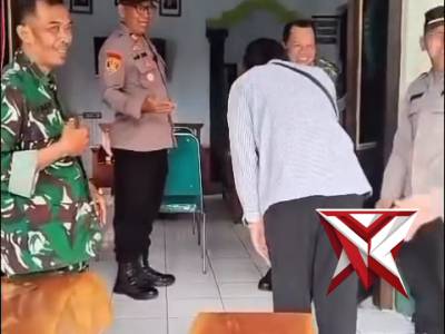?? Polsek Karangrejo Silaturahmi ke Koramil Karangrejo, Perkuat Sinergitas Jaga Kamtibmas