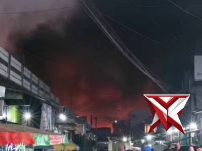 Pasar terbakar