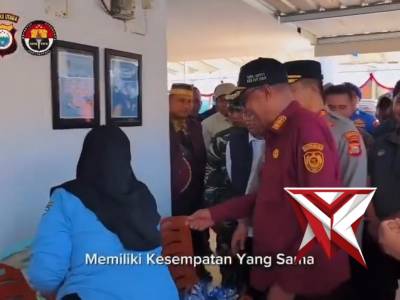 Polres Kepulauan Sula bersama Pemerintah Daerah Kabupaten Kepulauan Sula melaksanakan Peresmian SPPG