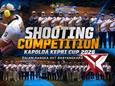 Shooting Competition Kapolda Kepri Cup 2026 Dalam Rangka HUT Bhayangkara Ke 80