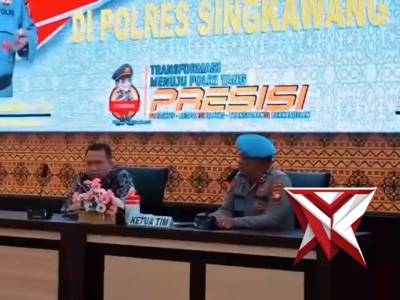 Polres Singkawang Terima Pembinaan Etika Profesi dari Bidpropam Polda Kalbar