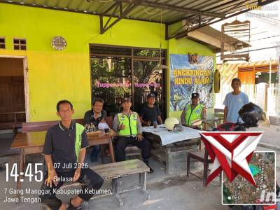 Silaturahmi Kamtibmas Polsek Kebumen