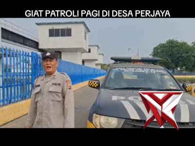 Giat patroli pagi