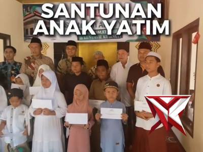 Santunan Anak Yatim Satlantas Polres Probolinggo