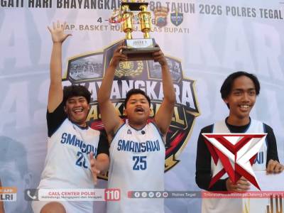 Final Bhayangkara Basket Ball Polres Tegal