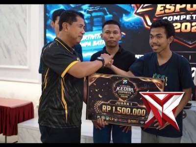 Kapolres Kediri Buka Turnamen E-Sport Competition Hari Bhayangkara ke-80  Perkembangan olahraga elek