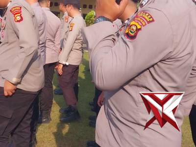 Persiapan apel pagi