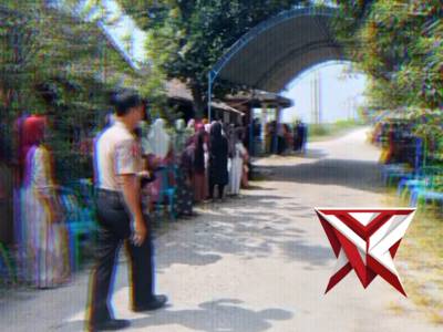 Polsek Sumber Lakukan Pengamanan Kepulangan dan Pemakaman Jenazah ABK Asal Desa Sekarsari