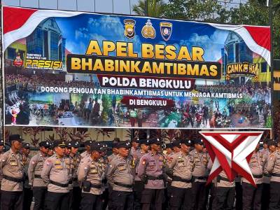 APEL BESAR BHABINKAMTIBMAS POLDA BENGKULU