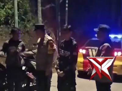 Patroli jam rawan akhir pekan Polsek Gunung Halu##polri #poldajabar #polrescimahi #niko_38setia #kbb