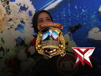 Polsek Rengel - Polres Tuban menyelenggarakan Acara Wisuda Purna Bhakti PNPP periode Januari-Juni