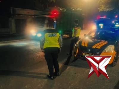 SAT SAMAPTA POLRES REMBANG PATROLI MALAM JALAN RAYA