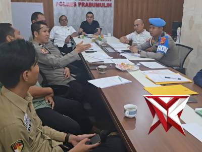 Mengikuti gelar perkara di sat reskrim