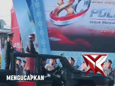 UPACARA HARI BHAYANGKARA KE-80