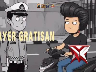 HEEH SOBAT PATIZEN, UTAMAKAN KESELAMATAN DI JALAN, SELALU PAKAI HELM SNI