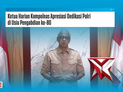 Selamat Hari Bhayangkara ke-80 kepada seluruh insan Bhayangkara