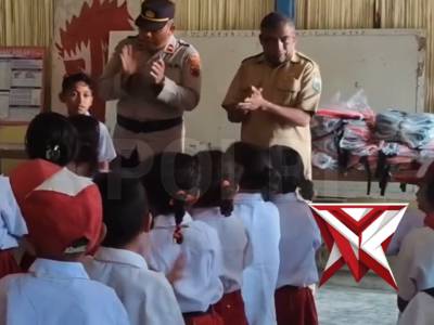 Kepedulian Polri terhadap dunia pendidikan kembali diwujudkan melalui aksi nyata,