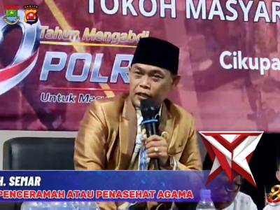 Polsek Cikupa Doa dan syukur HUT BHAYANGKARA KE 80