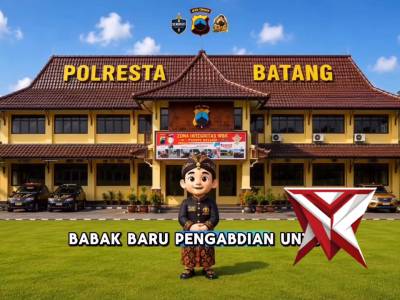 Upacara Pengukuhan Polres Batang menjadi Polresta Batang