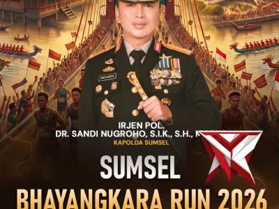 SUMSEL BHAYANGAKARA RUN LIVE KOMPAS TV 2026