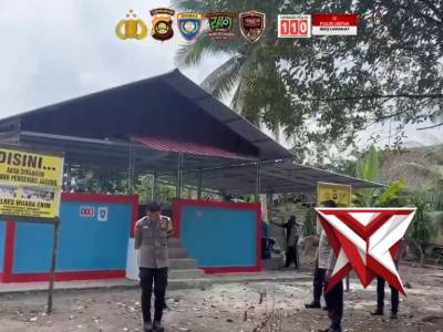 READY TO USE!  Mesin Pengering Jagung Polres Muara Enim Status: SIAP OPERASI ?  Mesin pengering jagu
