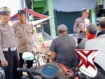 Sambang Komunitas Ojek Pasar Turen Polres Malang